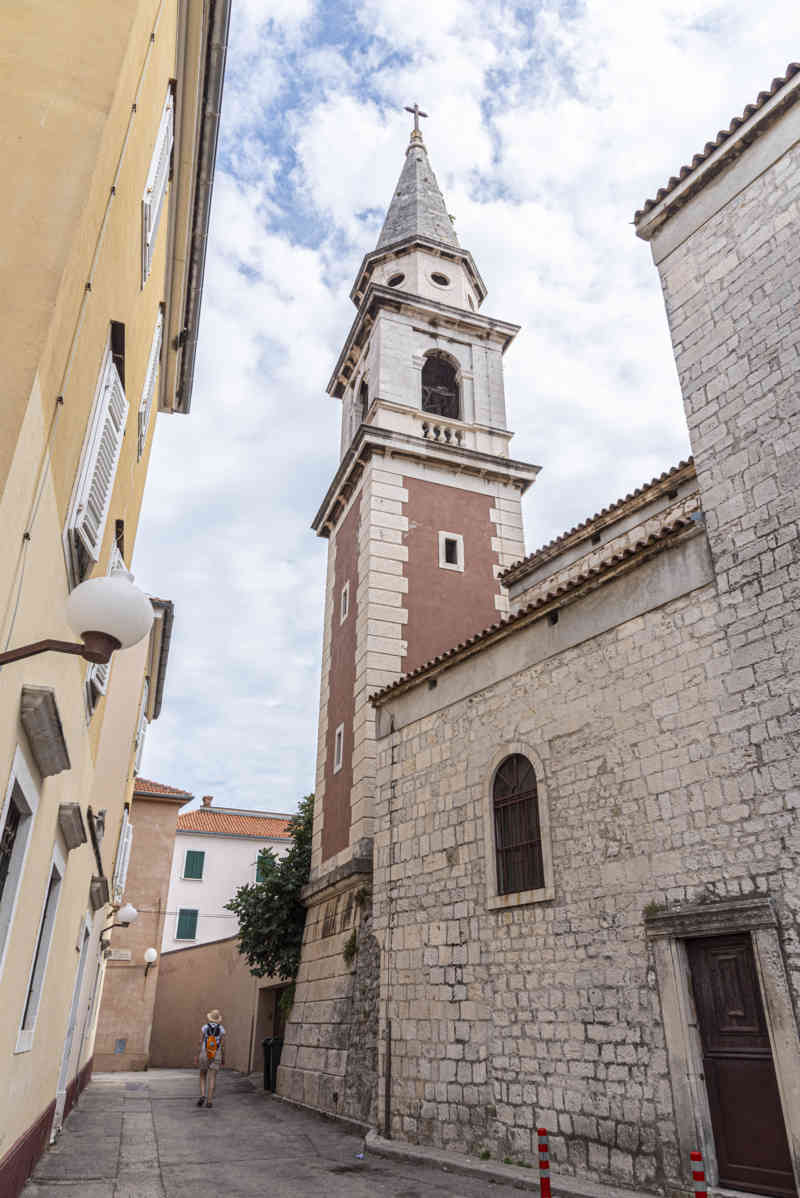 Croacia - Zadar 47 - iglesia y monasterio de San Francisco de Asís